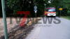 Flächenbrand breitet sich rasant aus – 1,5 Hektar Getreidefeld in Flammen - Feuer greift auf Baumfläche über - Wind entfacht schnell Großbrand, so Feuerwehr - NINA-Warnung wegen Rauch - Sichtbehinderungen durch Rauch - Luftbildaufnahmen zeigen Ausmaß des Brandes: 