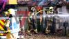 Scheune stürzt ein (ON TAPE) - Wohnhaus durch Feuer und Löschwasser unbewohnbar - 93 Kräfte kämpfen gegen Flammen - Feuerwehr setzt zwei Drehleitern zur Brandbekämpfung ein - Löschwasser wird auch aus hinter dem Haus liegendem Dortmund-Ems-Kanal bezogen: 