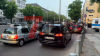 Über 1000 türkische Staatsbürger kamen am Abend zum türkischen Generalkonsulat in der Spandauer Heerstraße um ihre Stimme zum zweiten Wahlgang abgeben. : 