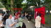 Über 1000 türkische Staatsbürger kamen am Abend zum türkischen Generalkonsulat in der Spandauer Heerstraße um ihre Stimme zum zweiten Wahlgang abgeben. : 
