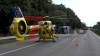 Auto, Kleintransporter und Wohnmobil kollidieren auf der A1 - Feuerwehr kann Entstehungsbrand an der Böschung schnell löschen - Glücklicherweise keiner eingeklemmt
Unfallhergang nicht bekannt - Feuerwehr braucht einige Zeit, um Unfallstelle zu sichten, die sich auf mehrere hundert Meter erstreckt - Rettungshubschrauber vor Ort: 