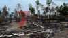 700 ha brennen! Auffrischender Wind hat den Waldbrand bei Jüterbog südlich von Berlin am Freitag wieder angefacht - die Einsatzkräfte kämpfen seit einer Woche darüber : 