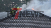 Dachstuhl des Oldenburger Golfclub brennt - 120 Feuerwehrkräfte kämpfen gegen die Flammen - glücklicherweise ist niemand verletzt : 