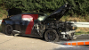 Auto, Kleintransporter und Wohnmobil kollidieren auf der A1 - Feuerwehr kann Entstehungsbrand an der Böschung schnell löschen - Glücklicherweise keiner eingeklemmt
Unfallhergang nicht bekannt - Feuerwehr braucht einige Zeit, um Unfallstelle zu sichten, die sich auf mehrere hundert Meter erstreckt - Rettungshubschrauber vor Ort: 