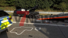Auto, Kleintransporter und Wohnmobil kollidieren auf der A1 - Feuerwehr kann Entstehungsbrand an der Böschung schnell löschen - Glücklicherweise keiner eingeklemmt
Unfallhergang nicht bekannt - Feuerwehr braucht einige Zeit, um Unfallstelle zu sichten, die sich auf mehrere hundert Meter erstreckt - Rettungshubschrauber vor Ort: 