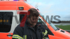 Feuerwehr errichtet einen Damm um die Straßen zu schützen - Teil der Bundesstraße B402 weggebrochen - Zeltplätze und weitere Objekte sind vom Wasser eingenommen - O-Ton Platzwart Haselünne: 