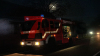 Feuerwehr errichtet einen Damm um die Straßen zu schützen - Teil der Bundesstraße B402 weggebrochen - Zeltplätze und weitere Objekte sind vom Wasser eingenommen - O-Ton Platzwart Haselünne: 