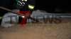 Feuerwehr errichtet einen Damm um die Straßen zu schützen - Teil der Bundesstraße B402 weggebrochen - Zeltplätze und weitere Objekte sind vom Wasser eingenommen - O-Ton Platzwart Haselünne: 