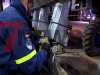 Großschadenslage im Kreis Recklinghausen ausgerufen - Lage ist äußerst angespannt, da verschiedene Städte wie Gladbeck, Dorsten und Waltrop von Hochwasser betroffen sind. Einsatzfahrzeuge von Feuerwehren und dem THW sind vor Ort im Einsatz, um dringend benötigte Hilfe zu leisten. In einigen Gebieten kam es bereits zu Überschwemmungen.: Ulrich Mühlenberg (im Ton) vom THW mit Appell an die Bürger!