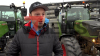 Mehere Landwirte treffen sich auf dem Messeplatz - Verkehrsbehinderungen in Teilen von Passau : "Immer mehr Bauern sterben die ganzen Jahre, es interessiert irgendwie keinen"