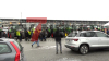 Mehere Landwirte treffen sich auf dem Messeplatz - Verkehrsbehinderungen in Teilen von Passau : "Immer mehr Bauern sterben die ganzen Jahre, es interessiert irgendwie keinen"