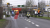 Zu- und Abfahrten auf die A4 waren durch die Polizei gesperrt. Polizeihubschrauber macht sich ein Bild der Lage - ca. 1200 Traktoren nehmen der der Demo teil - An vielen Punkten in der Stadt staut sich bereits der Verkehr. : Köln erwartet ein Verkehrschaos 