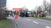Zu- und Abfahrten auf die A4 waren durch die Polizei gesperrt. Polizeihubschrauber macht sich ein Bild der Lage - ca. 1200 Traktoren nehmen der der Demo teil - An vielen Punkten in der Stadt staut sich bereits der Verkehr. : Köln erwartet ein Verkehrschaos 