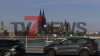 Zu- und Abfahrten auf die A4 waren durch die Polizei gesperrt. Polizeihubschrauber macht sich ein Bild der Lage - ca. 1200 Traktoren nehmen der der Demo teil - An vielen Punkten in der Stadt staut sich bereits der Verkehr. : Köln erwartet ein Verkehrschaos 