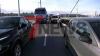 Zu- und Abfahrten auf die A4 waren durch die Polizei gesperrt. Polizeihubschrauber macht sich ein Bild der Lage - ca. 1200 Traktoren nehmen der der Demo teil - An vielen Punkten in der Stadt staut sich bereits der Verkehr. : Köln erwartet ein Verkehrschaos 