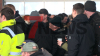 Lohnunternehmer und Privatpersonen zeigen Solidarität - Anreise per Sternfahrt - Livestream der Kundgebung am Brendenburger Tor - Großaufgebot an Traktoren - um die 350 Personen: "die müssen mal wieder aufs Land und sich mal anhören, was hier so passiert"(...) - 