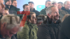 Lohnunternehmer und Privatpersonen zeigen Solidarität - Anreise per Sternfahrt - Livestream der Kundgebung am Brendenburger Tor - Großaufgebot an Traktoren - um die 350 Personen: "die müssen mal wieder aufs Land und sich mal anhören, was hier so passiert"(...) - 