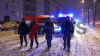Motto "Protest für die Zukunft" - Demonstration trotz Schneechaos - Protestmarsch über Instagram angekündigt - : 