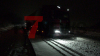 Dicke Eisschichten auf der A3 - Deutsche Rote Kreuz versorgt die Autofahrer mit Warmgetränken und Decken - Hunderte LKW stehen im Stau, nichts geht mehr - Räumfahrzeuge kommen nicht durch  - Notarzt und Rettungssanitäter müssen zu Fuß auf die Autobahn um sich um Fahrer zu kümmern : Wir haben das DRK begleitet und mit den Menschen auf der A3 gesprochen!