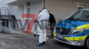 Spurensicherung im Einsatz - Tatursache noch ungeklärt - Polizist verletzt - Tatverdächtiger festgenommen: 
