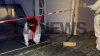 Spurensicherung im Einsatz - Tatursache noch ungeklärt - Polizist verletzt - Tatverdächtiger festgenommen: 