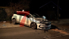 Unfall zwischen PKW und Straßenreinigungsfahrzeug - PKW-Fahrer schwer verletzt und eingeklemmt - Ersthelfer stabilisiert Halswirbelsäule des Verunfallten: Wir haben die Feuerwehr im O-Ton!

Pixelhinweis: Kennzeichen unkenntlich machen!