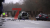 Drei Tote bei Horrorcrash - massiv zerstörte Fahrzeuge - Tote schwerst eingeklemmt - B1 stundenlang voll gesperrt - Großeinsatz für Rettungskräfte: Wir sind exklusiv vor Ort! Pixelhinweis: Werbung auf den Fahrzeugen und Kennzeichen müssen verpixelt werden!