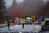 Drei Tote bei Horrorcrash - massiv zerstörte Fahrzeuge - Tote schwerst eingeklemmt - B1 stundenlang voll gesperrt - Großeinsatz für Rettungskräfte: Wir sind exklusiv vor Ort! Pixelhinweis: Werbung auf den Fahrzeugen und Kennzeichen müssen verpixelt werden!