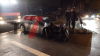 Luxus SUV zerstört - Flucht vor der Polizei - Mietwagen baut schweren Unfall - Zwei Menschen verletzt - Unfallfahrer verhaftet: 