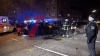 Luxus SUV zerstört - Flucht vor der Polizei - Mietwagen baut schweren Unfall - Zwei Menschen verletzt - Unfallfahrer verhaftet: 
