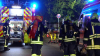 Dramatischer Wohnungsbrand in Wohnkomplex - Wohnung komplett ausgebrannt - Massenanfall von Verletzten - Zehn Verletzte und zahlreiche Evakuierte Bewohner - Mehrere Wohnungen unbewohnbar: 