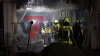 Dramatischer Wohnungsbrand in Wohnkomplex - Wohnung komplett ausgebrannt - Massenanfall von Verletzten - Zehn Verletzte und zahlreiche Evakuierte Bewohner - Mehrere Wohnungen unbewohnbar: 