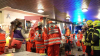 Dramatischer Wohnungsbrand in Wohnkomplex - Wohnung komplett ausgebrannt - Massenanfall von Verletzten - Zehn Verletzte und zahlreiche Evakuierte Bewohner - Mehrere Wohnungen unbewohnbar: 