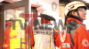 Dramatischer Wohnungsbrand in Wohnkomplex - Wohnung komplett ausgebrannt - Massenanfall von Verletzten - Zehn Verletzte und zahlreiche Evakuierte Bewohner - Mehrere Wohnungen unbewohnbar: 