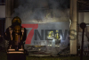 Dramatischer Wohnungsbrand in Wohnkomplex - Wohnung komplett ausgebrannt - Massenanfall von Verletzten - Zehn Verletzte und zahlreiche Evakuierte Bewohner - Mehrere Wohnungen unbewohnbar: 