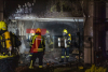 Dramatischer Wohnungsbrand in Wohnkomplex - Wohnung komplett ausgebrannt - Massenanfall von Verletzten - Zehn Verletzte und zahlreiche Evakuierte Bewohner - Mehrere Wohnungen unbewohnbar: 