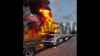 Tragischer LKW Brand - Fahrer stirbt in den Flammen - Ursache unklar: 