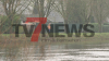 Erneuter Anstieg der Pegel - Felder füllen sich wieder mit Wasser - Regen verschlimmert die Situation: 