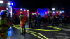 Großeinsatz für die Berufsfeuerwehr - Weinlager brennt -  Brandursache bislang unklar - Wasserversorgung nur unzureichend: 