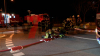 Großeinsatz für die Berufsfeuerwehr - Weinlager brennt -  Brandursache bislang unklar - Wasserversorgung nur unzureichend: 