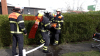 Brand in Gartenlaube einer Kleingartengemeinde - Person mittlerweile verstorben - Brandursache unklar - Einsatzkräfte agierten schnell: Wir sind exklusiv vor Ort! Pixelhinweis: verletzte Person muss verpixelt werden!