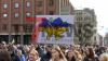 Zweiter Jahrestag zum Krieg in der Ukraine - Menschen zeigen Solidarität: 