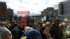 Zweiter Jahrestag zum Krieg in der Ukraine - Menschen zeigen Solidarität: 