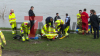 Tragischer Vorfall auf dem Rhein: Feuerwehrboot kentert während Bergungsaktion - eine Person verletzt und mit Krankenwagen ins Krankenhaus - keine Angaben zur leblosen Person : 