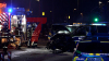 Drei Verletzte nach Verfolgungsjagd - zwei PKW sind nun ein Totalschaden - Fahrer flüchtete vor der Polizei und kollidierte mit Streifenwagen - Fahrer wurde festgenommen und dem Rettungsdienst zugeführt: 